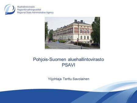 Pohjois-Suomen aluehallintovirasto PSAVI