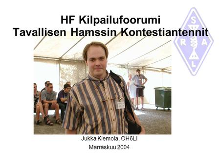 HF Kilpailufoorumi Tavallisen Hamssin Kontestiantennit