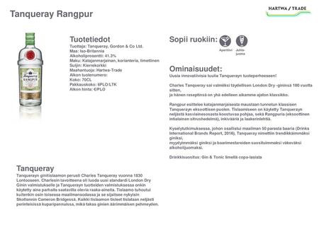 Tanqueray Rangpur Drinkkisuositus: Gin & Tonic limellä copa-lasista