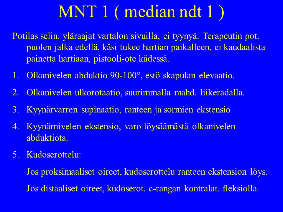 MNT 1 ( median ndt 1 )