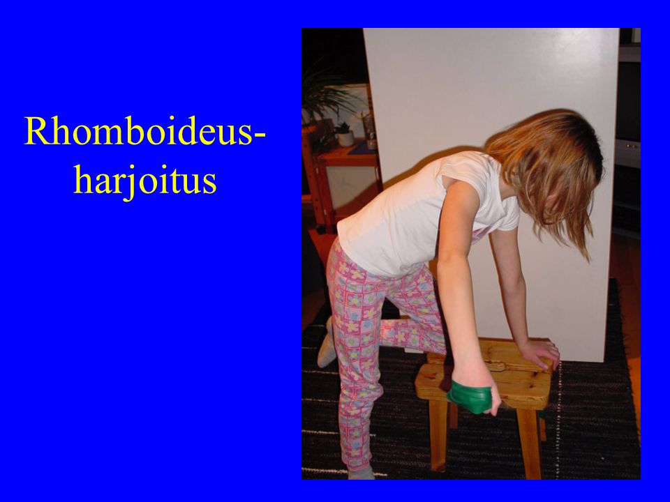 Rhomboideus-harjoitus