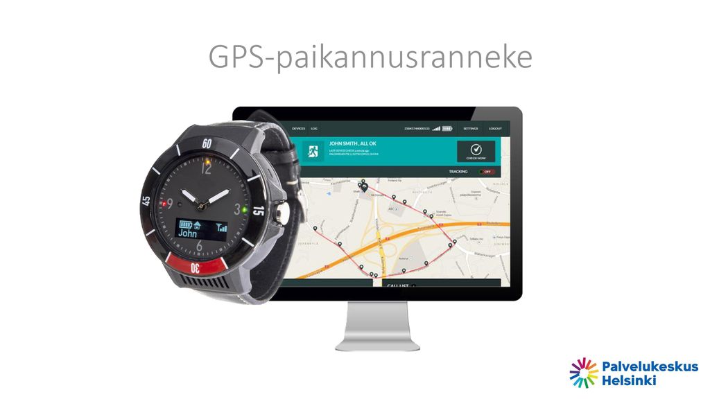 GPS-paikannusranneke