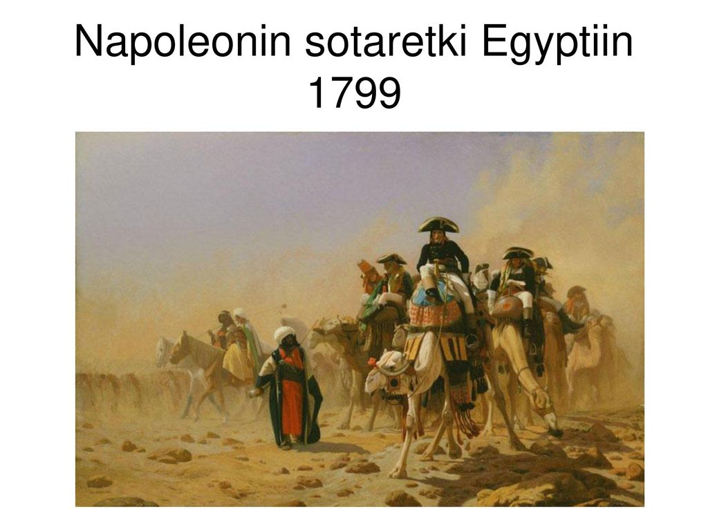 Napoleonin sotaretki Egyptiin 1799