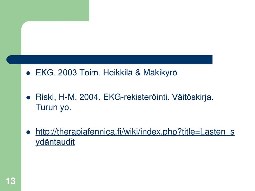EKG Toim. Heikkilä & Mäkikyrö