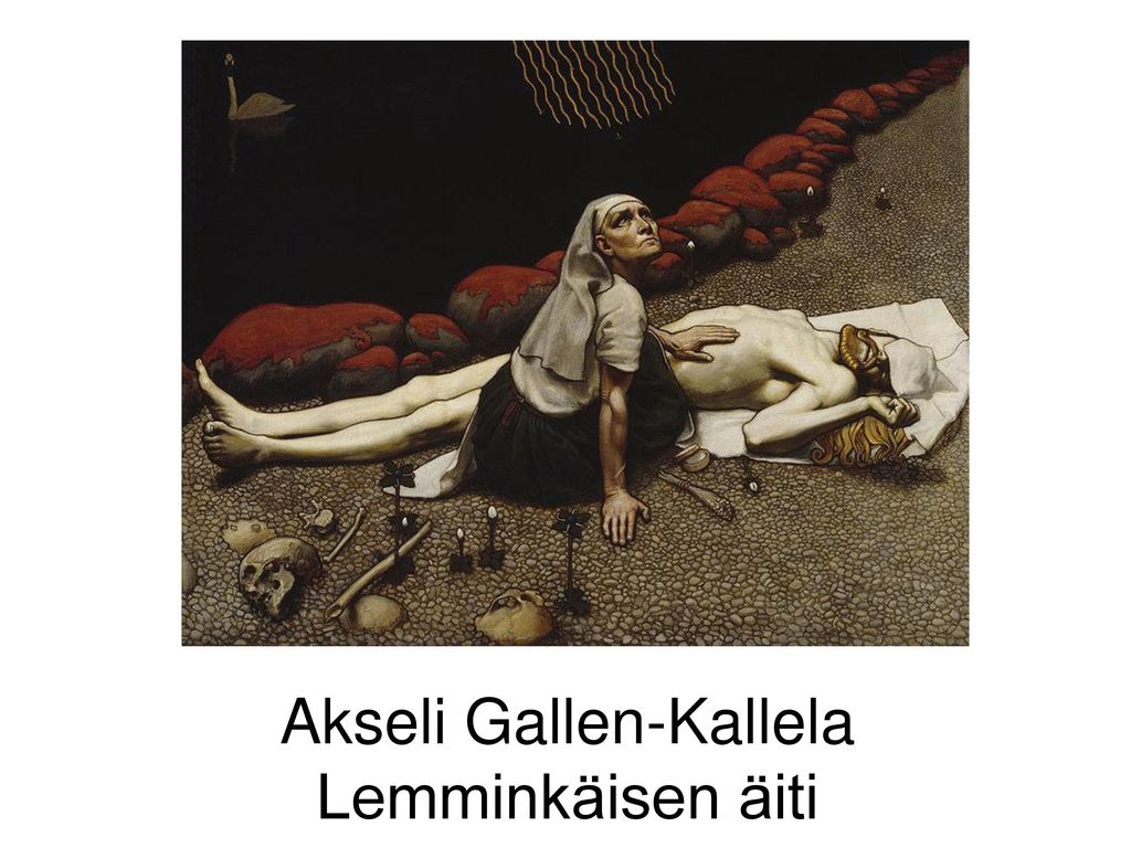 Akseli Gallen-Kallela Lemminkäisen äiti