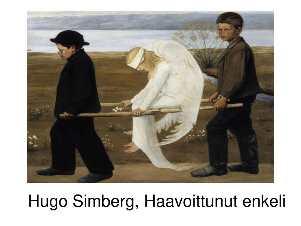 Hugo Simberg, Haavoittunut enkeli