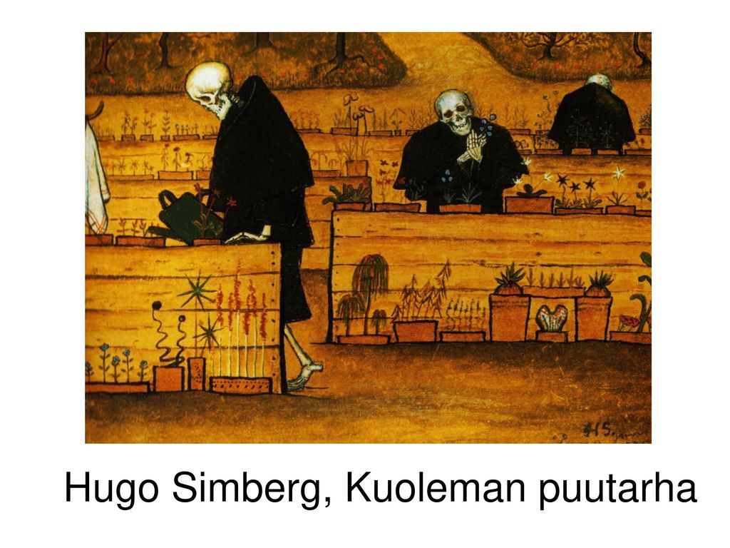 Hugo Simberg, Kuoleman puutarha