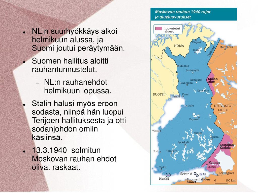 NL:n suurhyökkäys alkoi helmikuun alussa, ja Suomi joutui peräytymään.