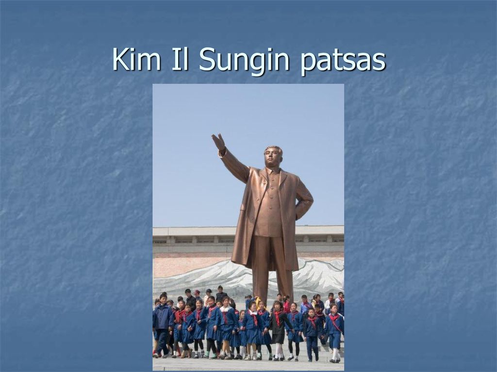 Kim Il Sungin patsas