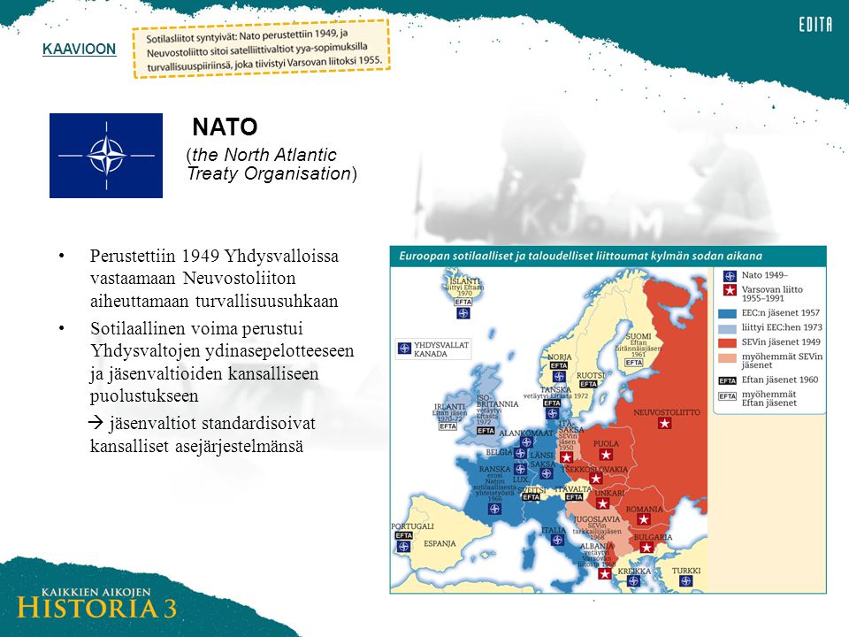 NATO (the North Atlantic Treaty Organisation)