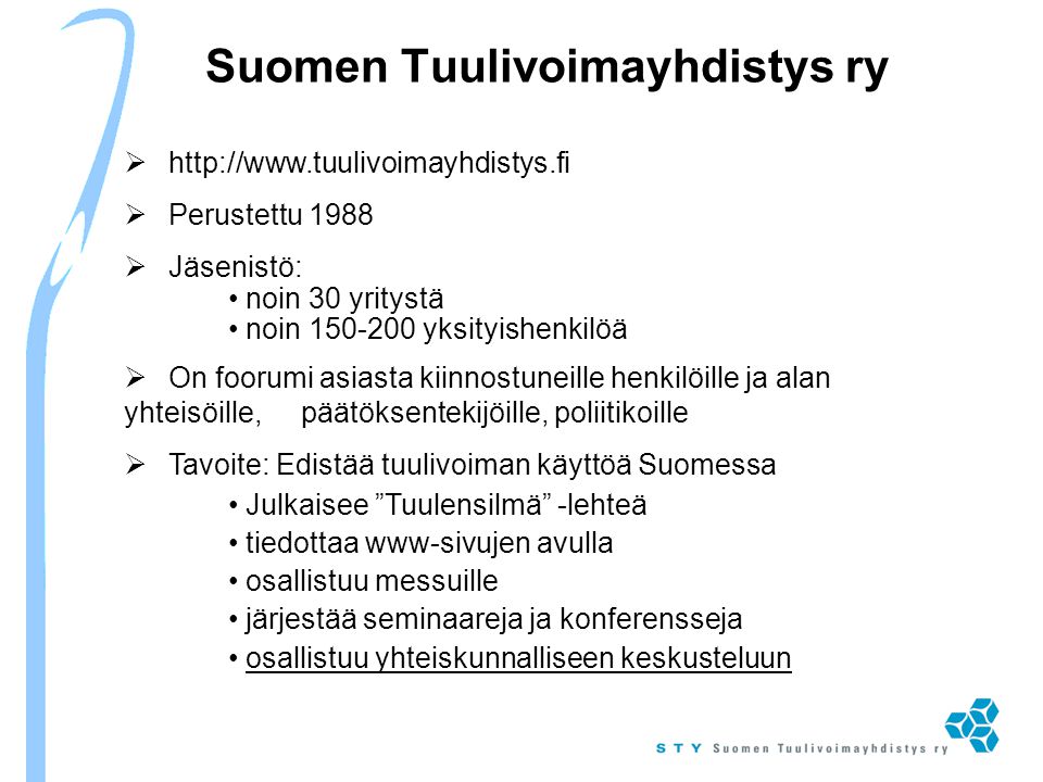 Suomen Tuulivoimayhdistys ry