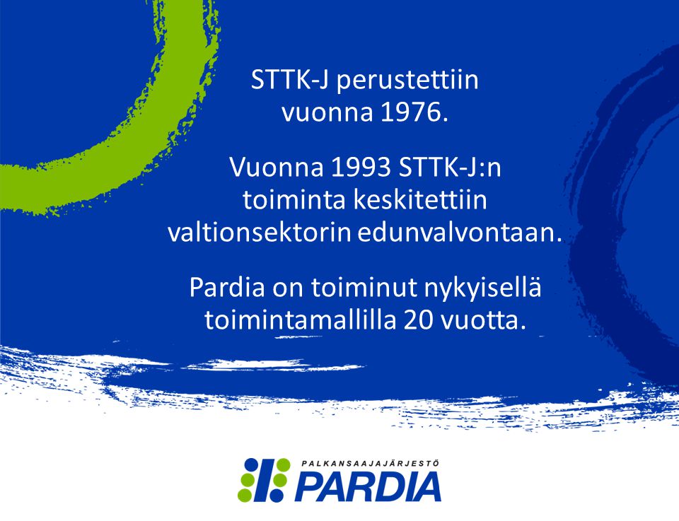 STTK-J perustettiin vuonna 1976