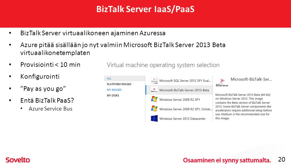 BizTalk Server IaaS/PaaS