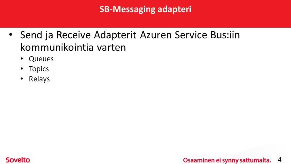 SB-Messaging adapteri