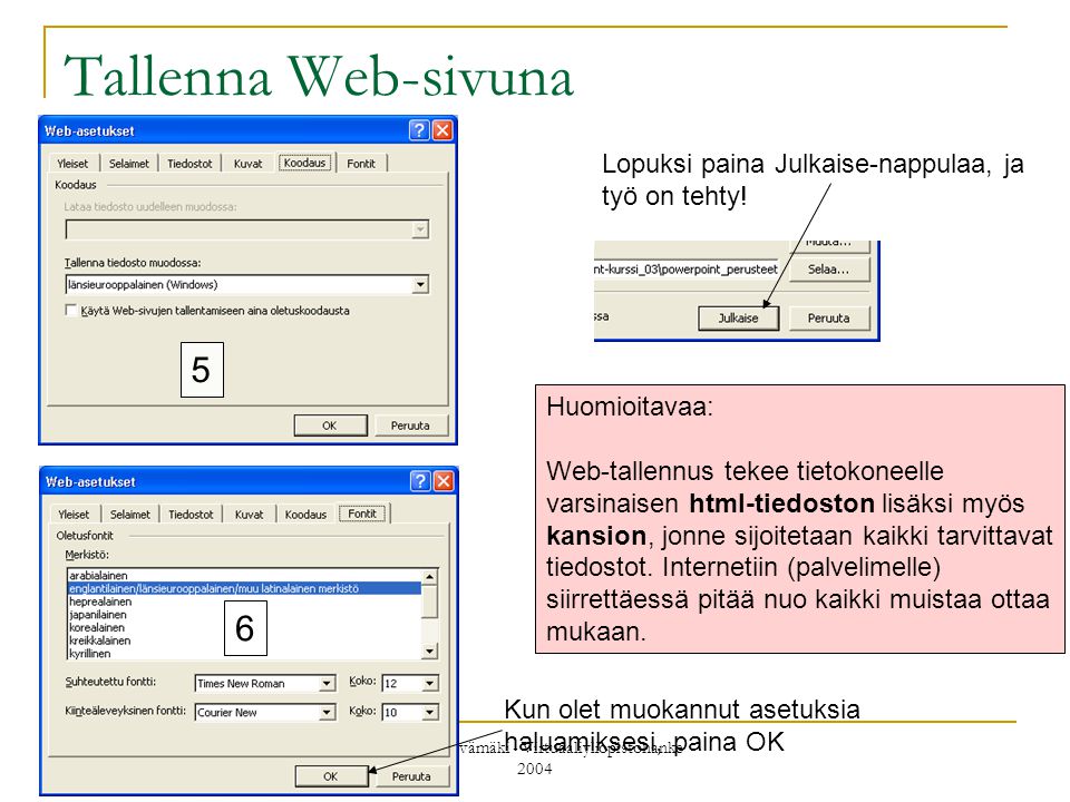 Kekke Hyvämäki - Virtuaaliyliopistohanke 2004