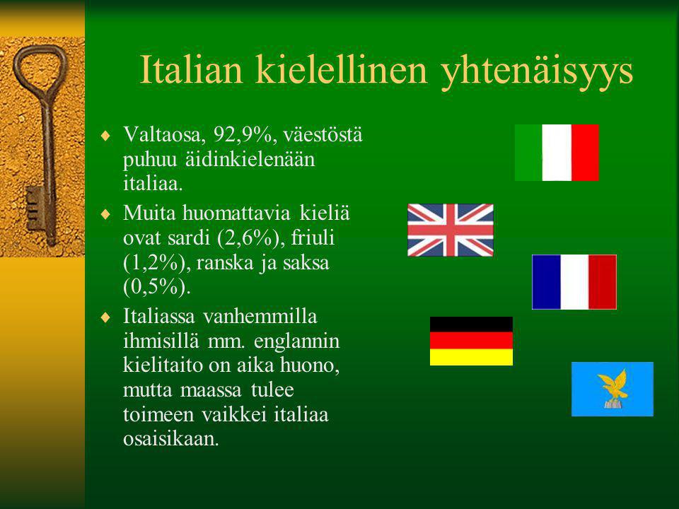 Italian kielellinen yhtenäisyys