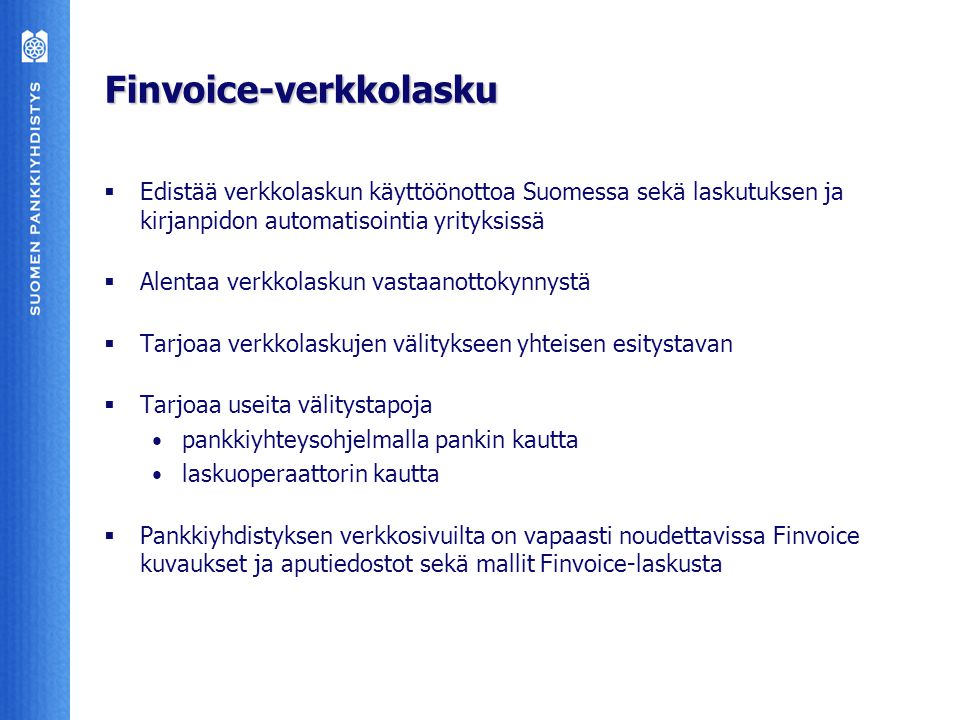 Finvoice-verkkolasku