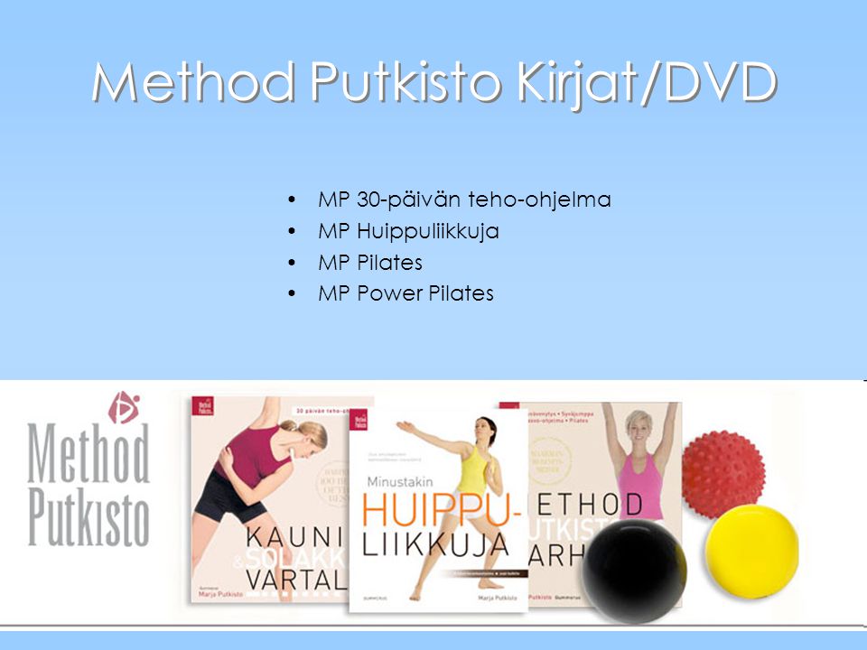 Method Putkisto Kirjat/DVD