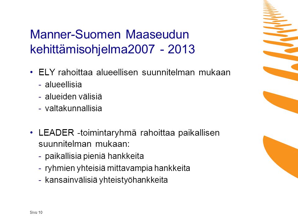 Manner-Suomen Maaseudun kehittämisohjelma