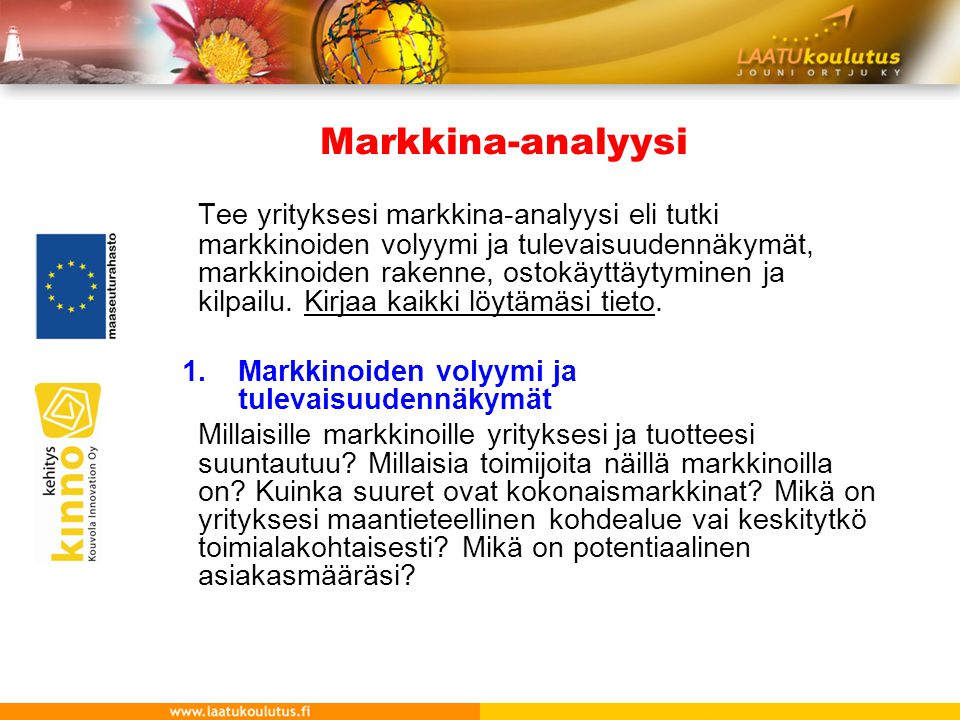 Markkina-analyysi