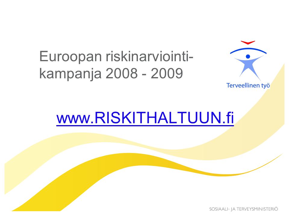 Euroopan riskinarviointi-kampanja