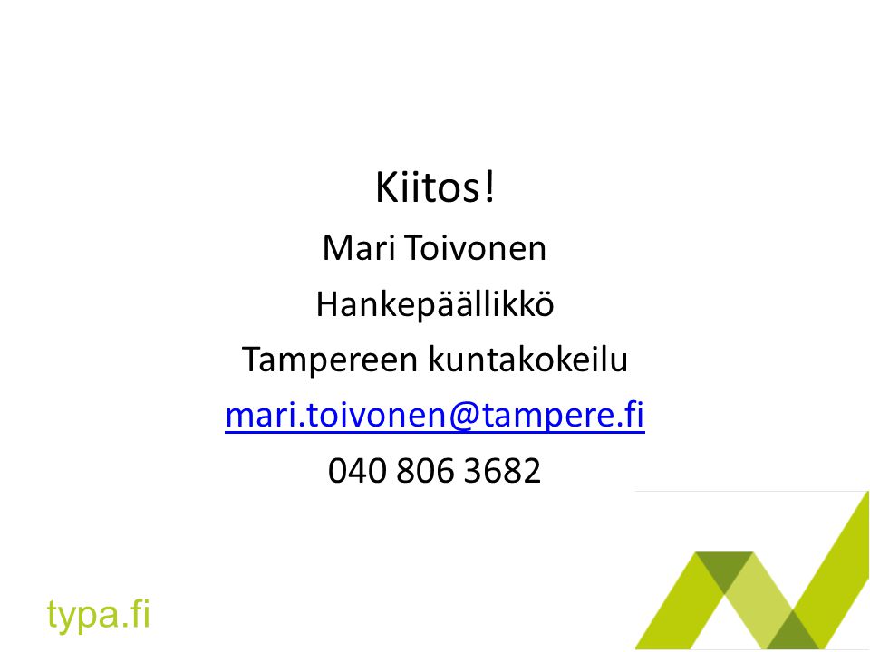 Tampereen kuntakokeilu