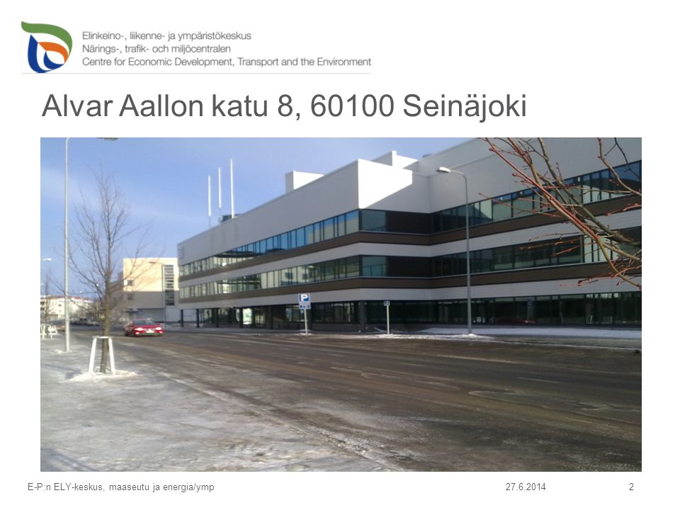 Alvar Aallon katu 8, Seinäjoki