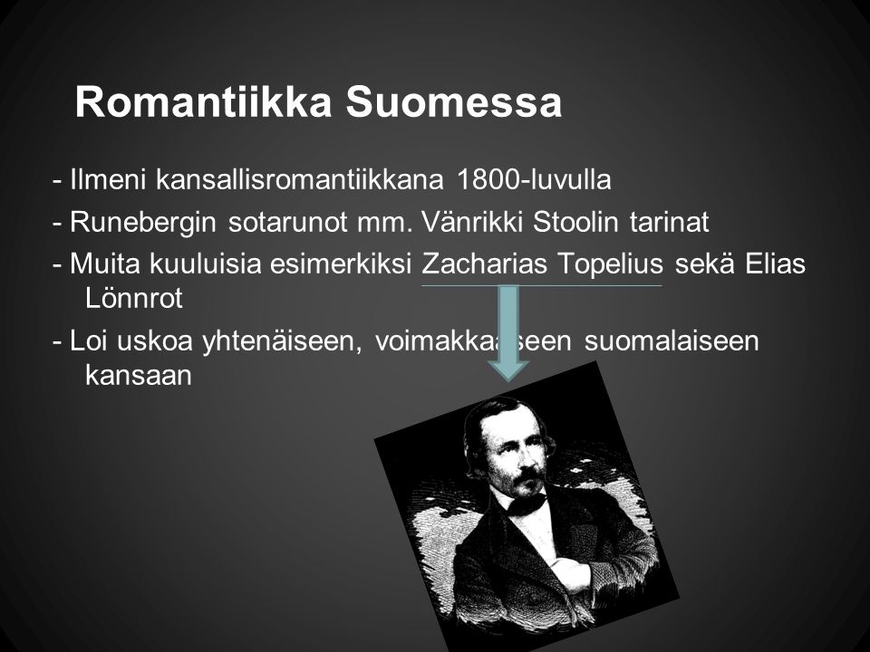 Romantiikka Suomessa - Ilmeni kansallisromantiikkana 1800-luvulla