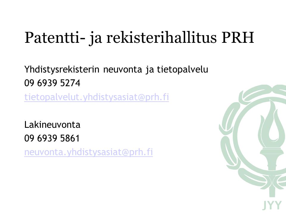 Patentti- ja rekisterihallitus PRH