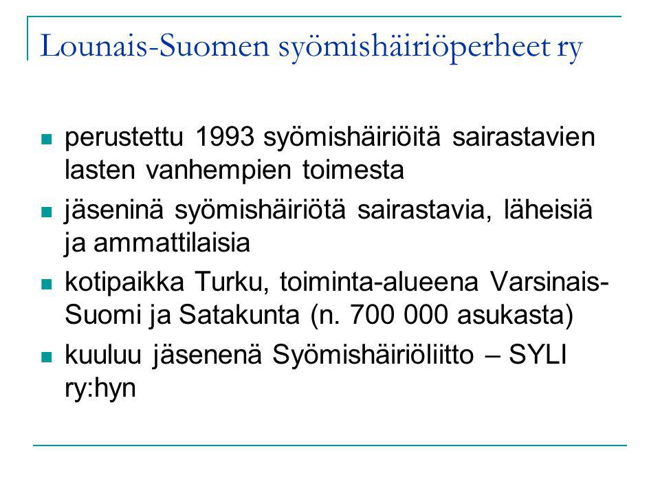 Lounais-Suomen syömishäiriöperheet ry