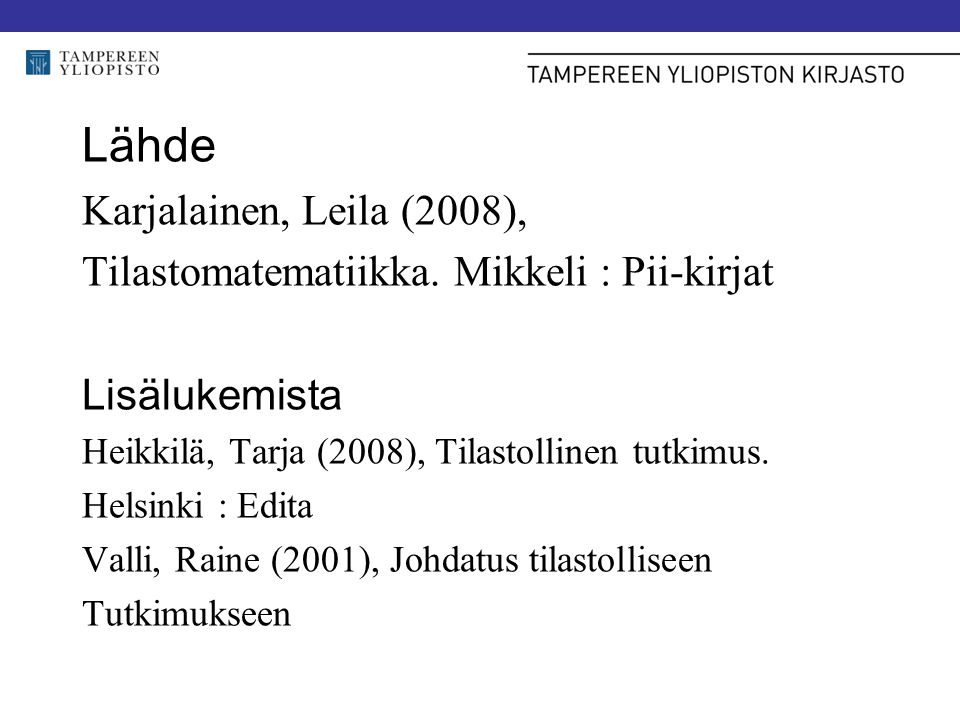 Lähde Karjalainen, Leila (2008),