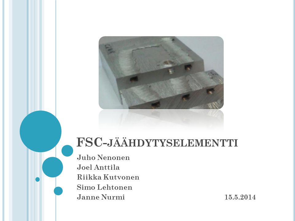 FSC-jäähdytyselementti