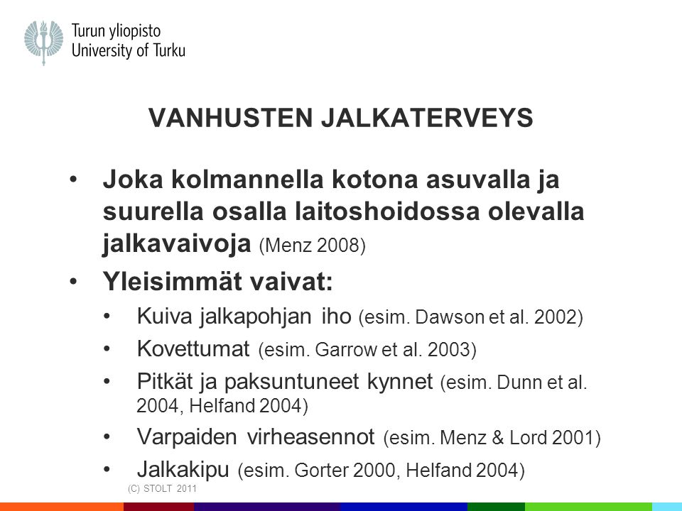 VANHUSTEN JALKATERVEYS