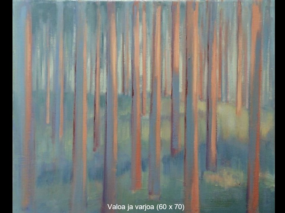 Valoa ja varjoa (60 x 70)