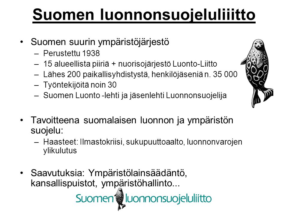 Suomen luonnonsuojeluliiitto