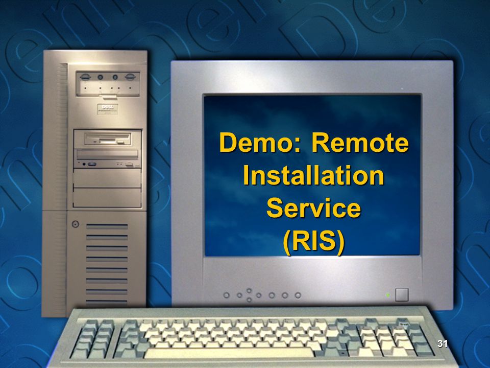 Demo: Remote Installation Service