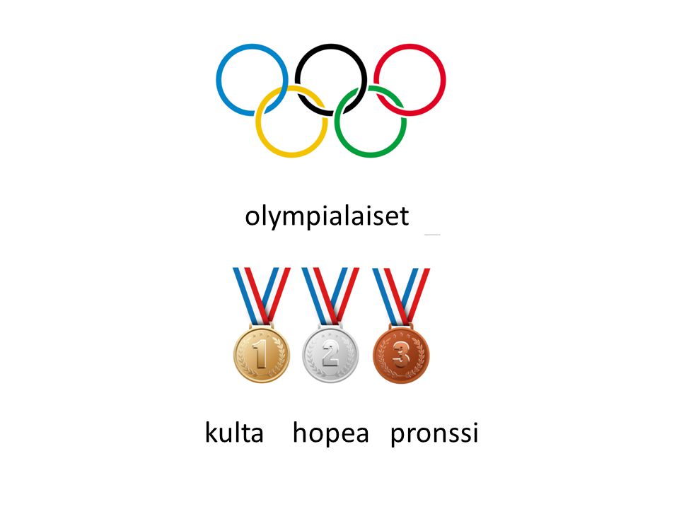 olympialaiset kulta hopea pronssi