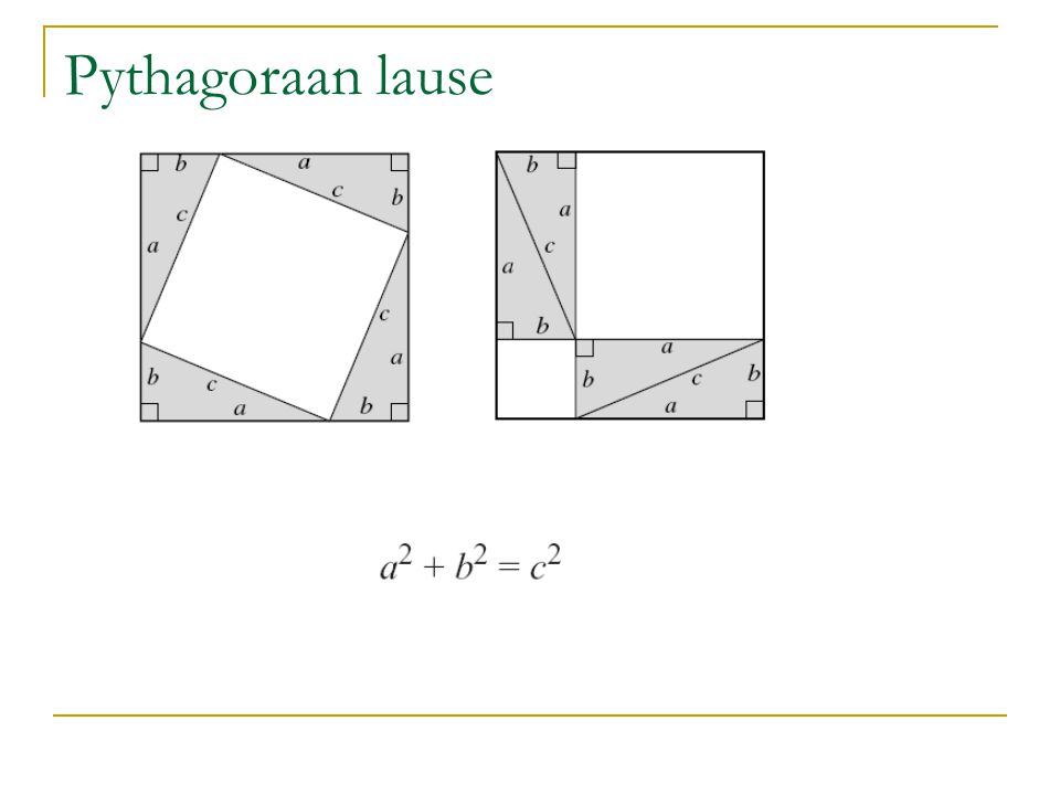 Pythagoraan lause