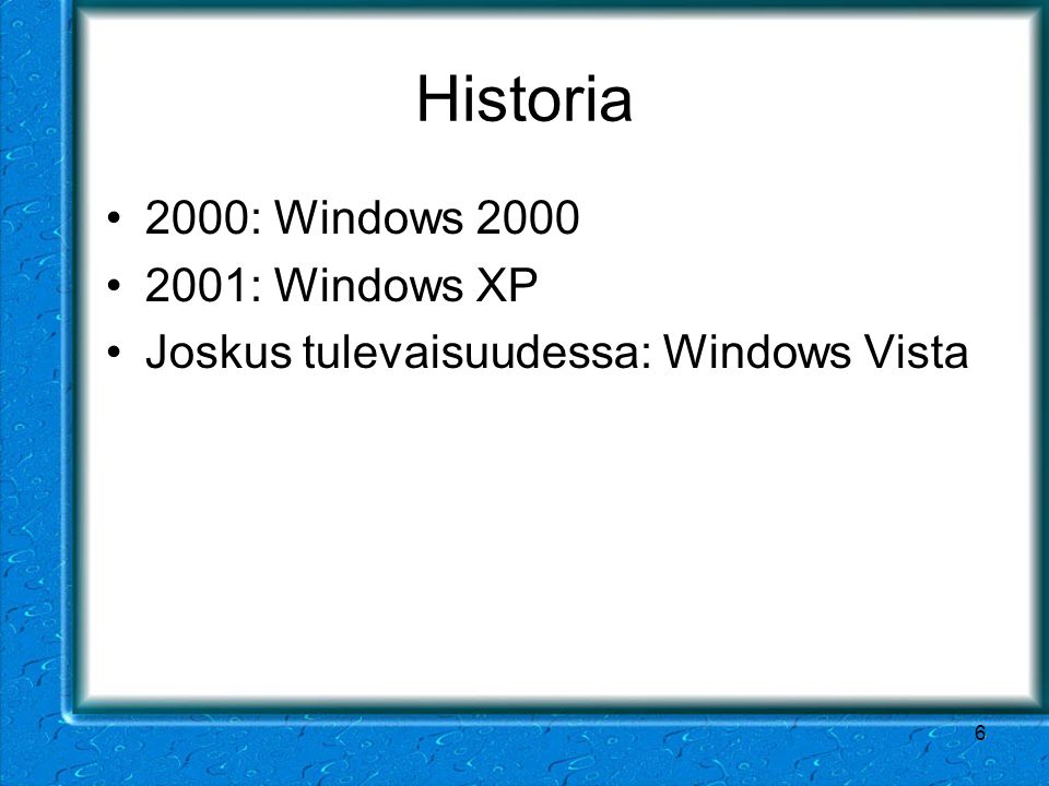 Historia 2000: Windows : Windows XP