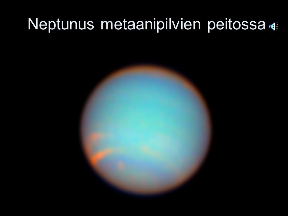Neptunus metaanipilvien peitossa