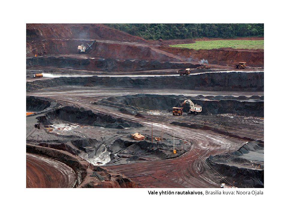 Vale yhtiön rautakaivos, Brasilia kuva: Noora Ojala