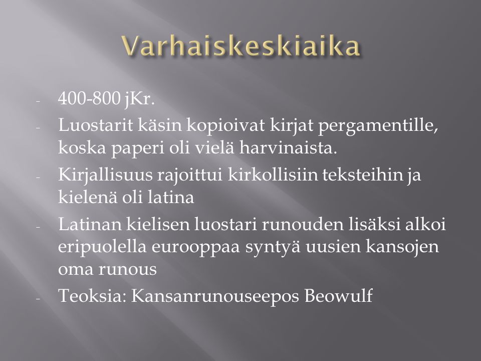 Varhaiskeskiaika jKr.