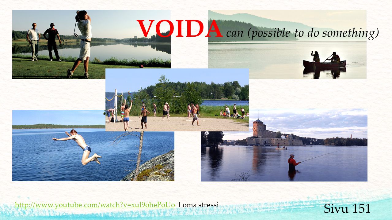 VOIDA can (possible to do something)