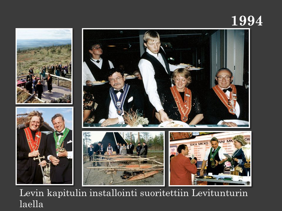 1994 Levin kapitulin installointi suoritettiin Levitunturin laella