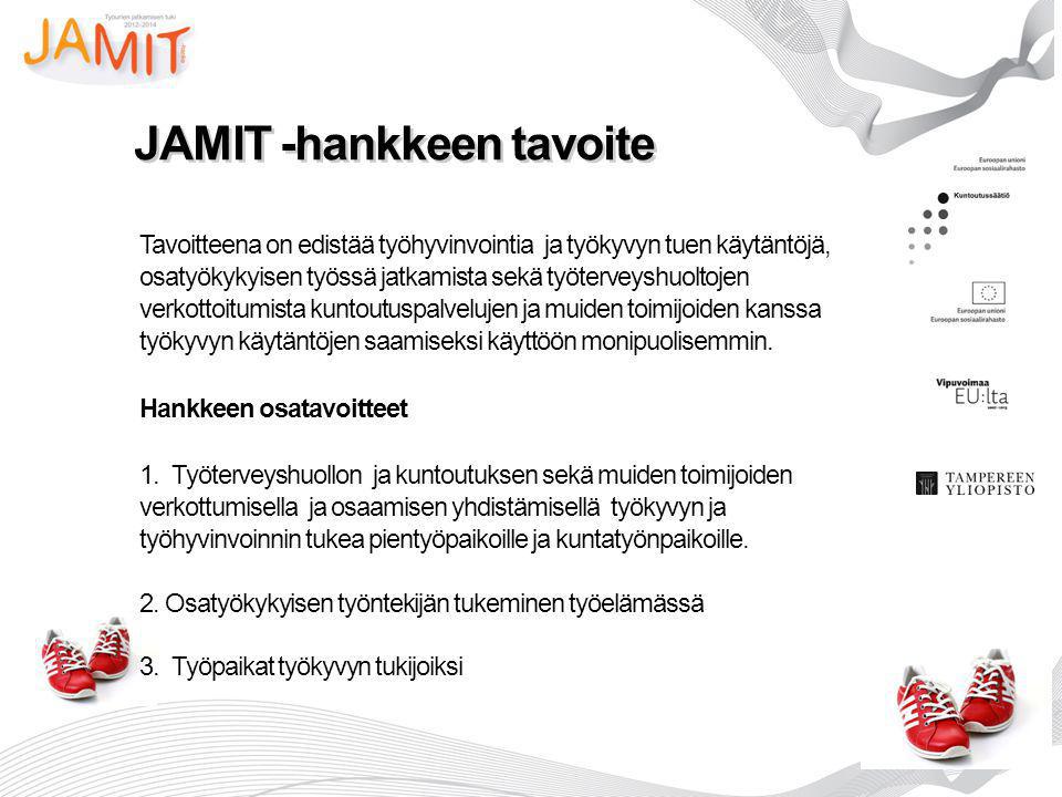 JAMIT -hankkeen tavoite
