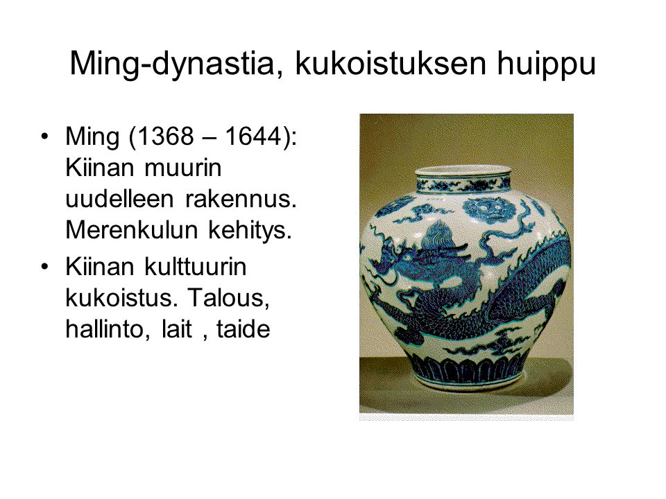 Ming-dynastia, kukoistuksen huippu