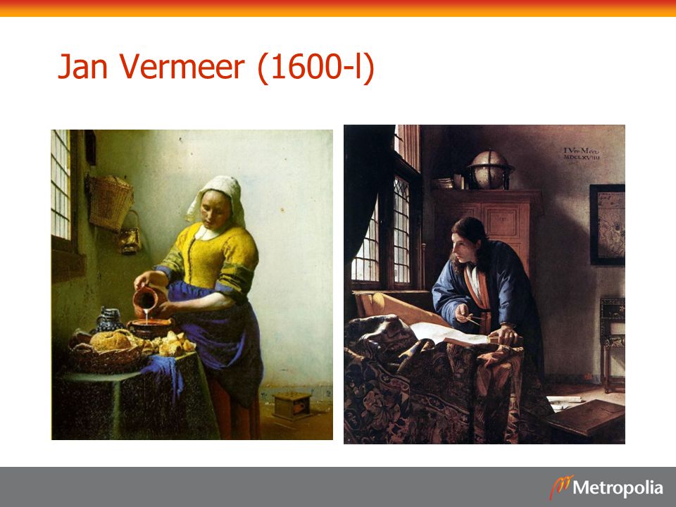 Jan Vermeer (1600-l)