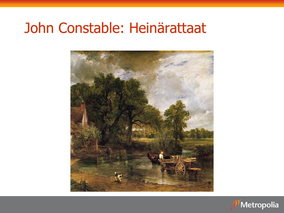 John Constable: Heinärattaat