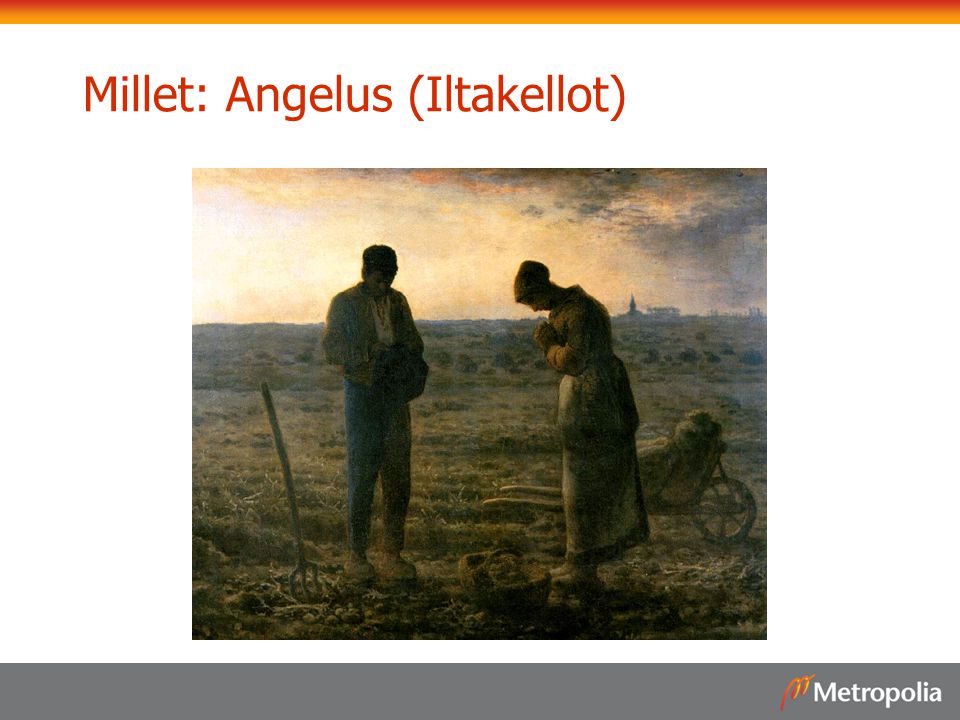 Millet: Angelus (Iltakellot)