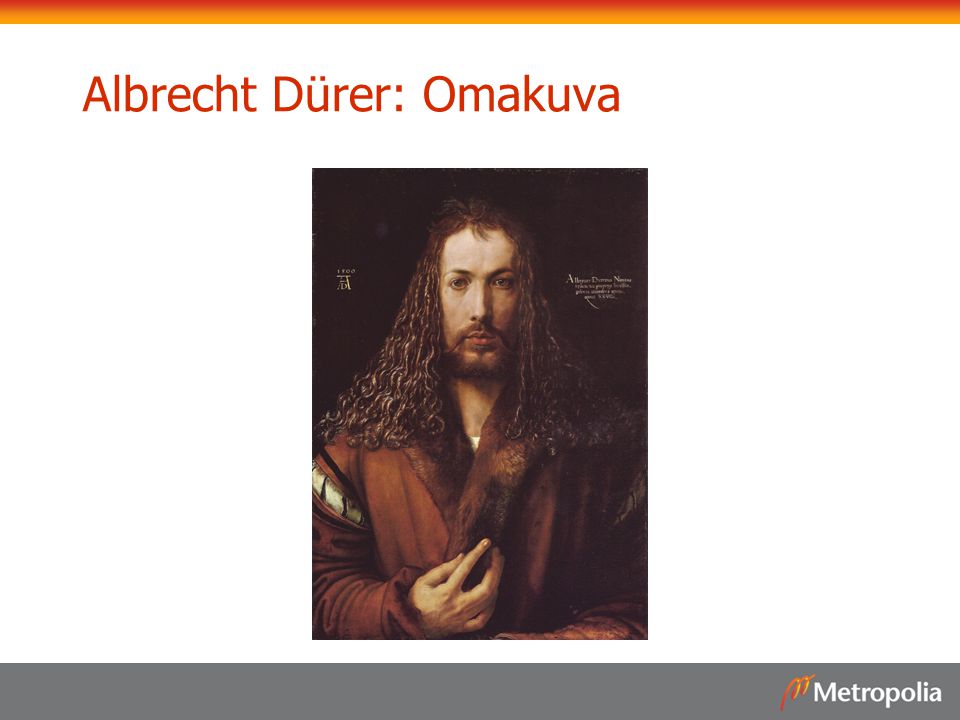 Albrecht Dürer: Omakuva